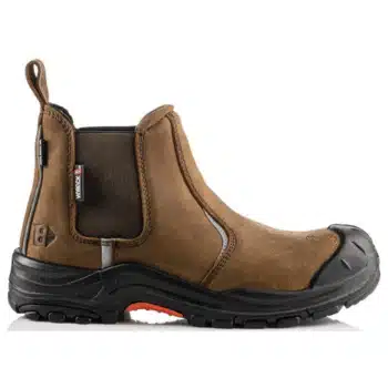 Buckler Boots NKZ101BR S3 Nubuckz Instapper bruin - Afbeelding 4