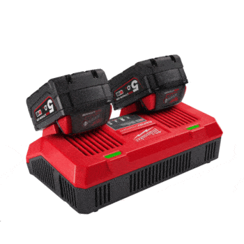 Milwaukee M18 DFC Dual Bay Snellader - Afbeelding 14