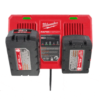 Milwaukee M18 DFC Dual Bay Snellader - Afbeelding 7