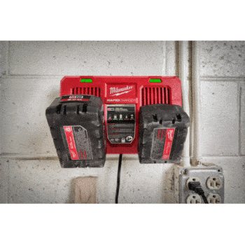 Milwaukee M18 DFC Dual Bay Snellader - Afbeelding 3