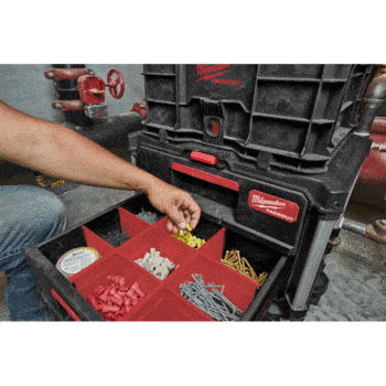 Milwaukee PACKOUT™ Gereedschapskoffer - 2 Lades - Afbeelding 12