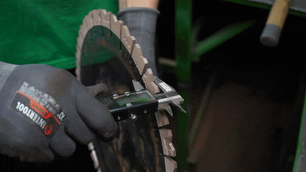 DiStar 1A1RSS Diamantzaagblad XXL 230mm 22.23mm - Hoogste segmenten in de markt GIF 3 