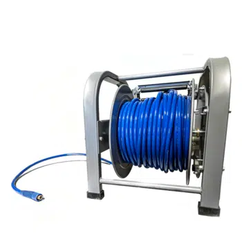 D'Orly AEROFLEX Zelfoprollende - veerbediende luchtslanghaspel 12 bar - luchtslang met haspel - Afbeelding 6