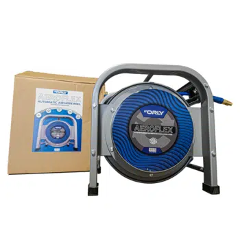 D'Orly AEROFLEX Zelfoprollende - veerbediende luchtslanghaspel 12 bar - luchtslang met haspel - Afbeelding 15