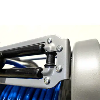 D'Orly AEROFLEX Zelfoprollende - veerbediende luchtslanghaspel 12 bar - luchtslang met haspel - Afbeelding 9