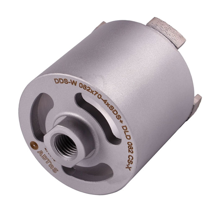 DiStar DDS-W CS-X Dozenboor droog met Micro Percussie 68/72/82mm M16