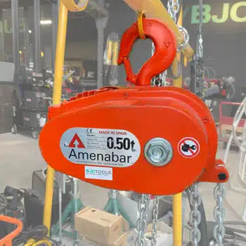 Amenabar Elektrische takel tot 500Kg 8 mtr 230V - Lichte gebruikssporen - Afbeelding 5