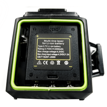 D'Orly CUPRO Kruislijnlaser 3D 360G Groen met tiltfunctie - 360° - Afbeelding 15