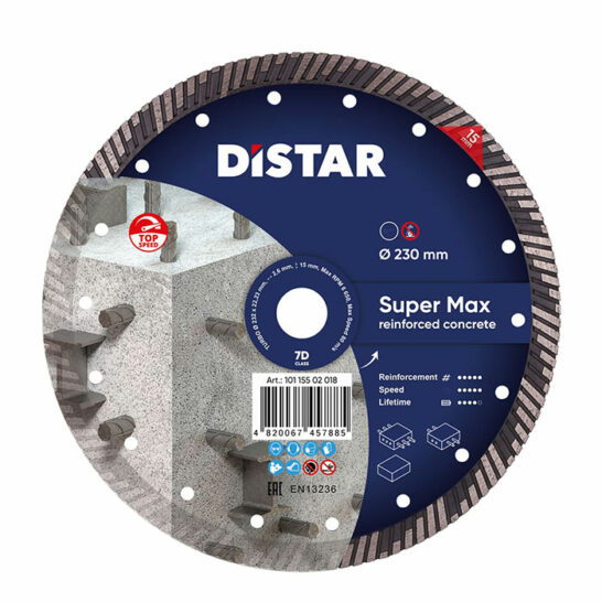 DiStar Diamantschijf Turbo Super Max - 230x22.23mm DiStar Diamantschijf Turbo Super Max - 230x22.23mm