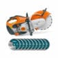 STIHL TS 410 Benzine doorslijpmachine 300mm + 10x DiStar Diamantschijf Technic Advanced Universeel