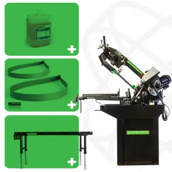 Eggenberg EBS2480 Bandzaagmachine Metaal Limited Black Edition 225mm 400V | BUNDEL 2