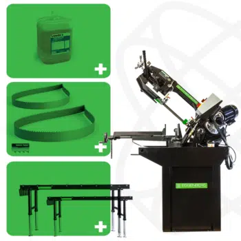 Eggenberg EBS2480 Bandzaagmachine Metaal Limited Black Edition - 225mm 400V | BUNDEL 1