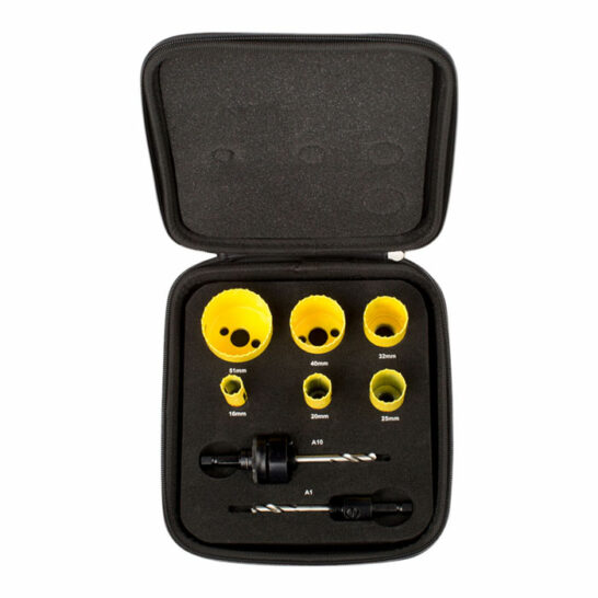 Starrett Fast-Cut Gatzaagset Elektricien 6-delig