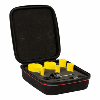 Starrett Fast-Cut Gatzaagset 2 Elektricien 6-delig + 2 Gatzaaghouders