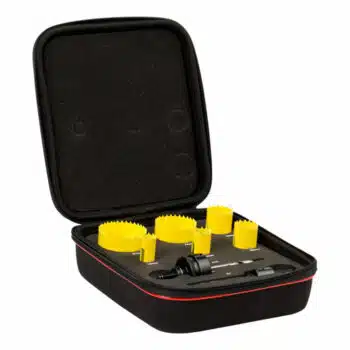 Starrett Fast-Cut Gatzaagset 2 Elektricien 6-delig + 2 Gatzaaghouders