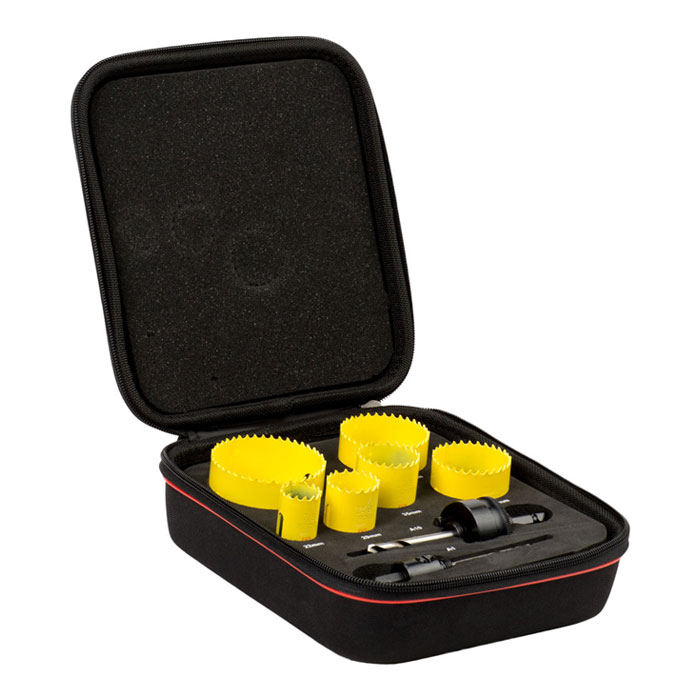 Starrett Fast-Cut Gatzaagset Algemeen 6-delig