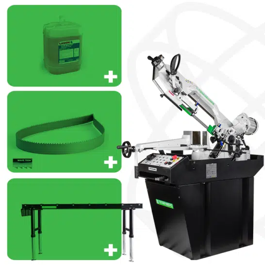 Eggenberg EBS2480fp Bandzaagmachine bundel 2