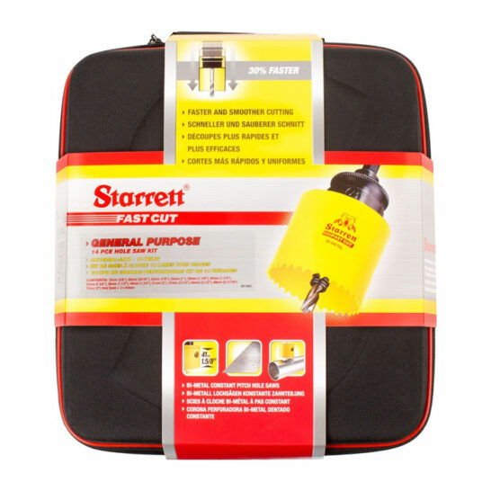 Starrett Gatzaagset 14-delig