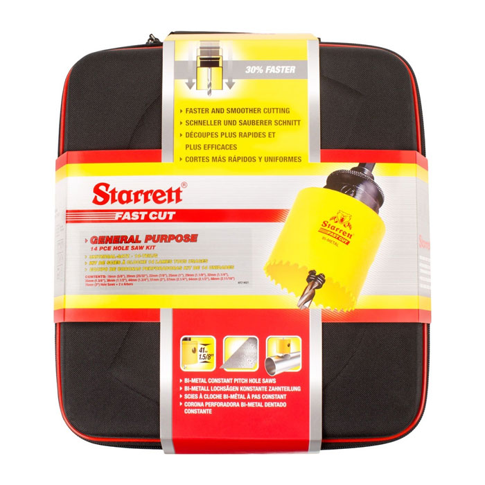 Starrett Gatzaagset 14-delig