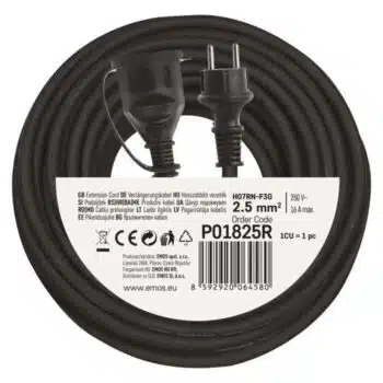 Emos 3x2,5mm² Verlengkabel 25m - Neopreen
