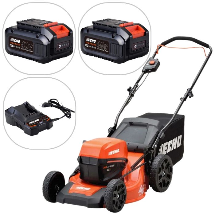 ECHO Accu Grasmaaier DLM310_46P 40V – 4.0Ah Set + Lader