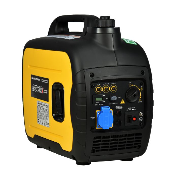 Genermore Generator 1.9kVA Inverter Aggregaat op Benzine – LC2000i – Eenfasig (1x230V)