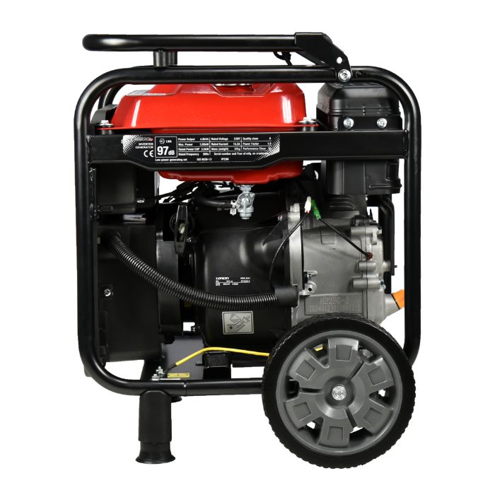 Genermore Generator 4.8kVA Inverter Aggregaat op Benzine – LC4800io – Eenfasig (1x230V) 3