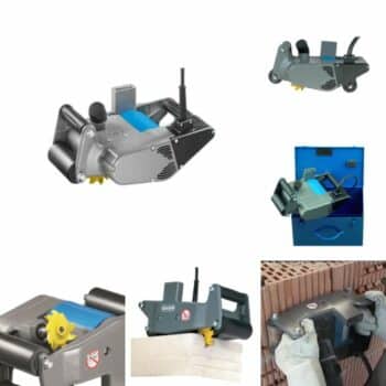 Baier BMF 501 Muurfrees SET met BYCON AVC38 Bouwstofzuiger H-klasse & Freeswielen - Afbeelding 3