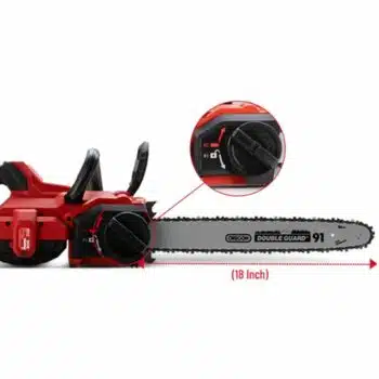 DCK Tools Accu Kettingzaag 58V SET - incl. 1 x 5.0Ah Accu & Snellader - KDCS58181FDK - Afbeelding 3