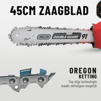 DCK Tools Accu Kettingzaag 58V 45cm - BODY - KDCS58181Z - Afbeelding 10