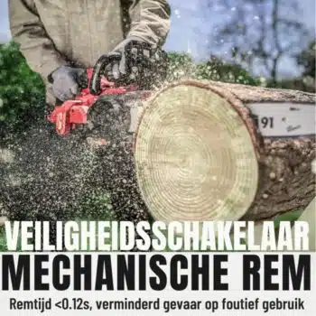 DCK Tools Accu Kettingzaag 58V SET - incl. 1 x 5.0Ah Accu & Snellader - KDCS58181FDK - Afbeelding 7