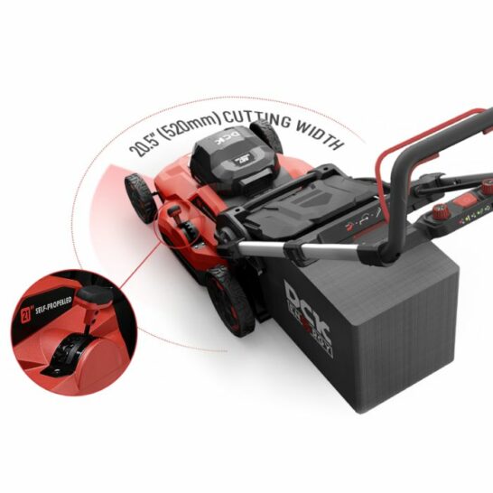 DCK Accu grasmaaier 58V - 520mm