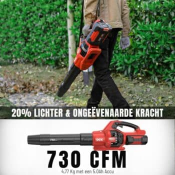 DCK Accu Bladblazer 58V 730CFM - KDLB58201FDK - Afbeelding 10