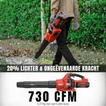 DCK Accu Bladblazer 58V 730CFM - BODY - KDLB58201Z - Afbeelding 5
