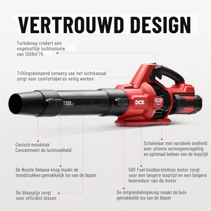 DCK Accu Bladblazer KDLB58211