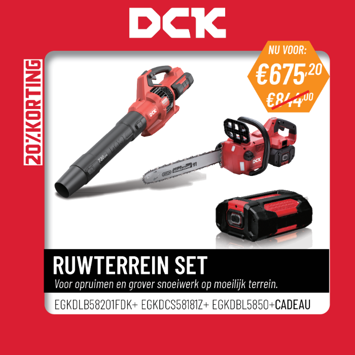 DCK Ruwterrein Actieset