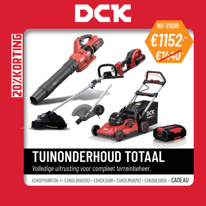 DCK Tuinonderhoud totaal ActieSET