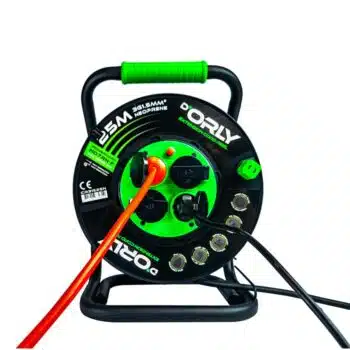 D'Orly 3×1.5mm² Neopreen Kabelhaspel 230V IP44 - 25M/40M - H07RN-F - Afbeelding 7