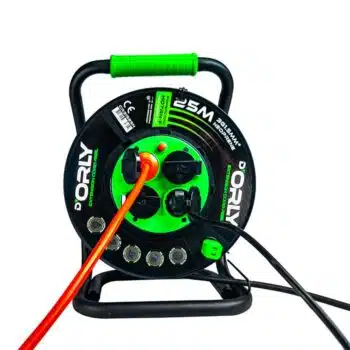 D'Orly 3×1.5mm² Neopreen Kabelhaspel 230V IP44 - 25M/40M - H07RN-F - Afbeelding 6