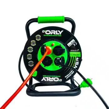 D'Orly 3×2.5mm² Neopreen Kabelhaspel 230V IP44 - 25M/40M - H07RN-F - Afbeelding 13