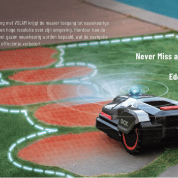 DCK Robotmaaier zonder draad – met 3D LiDAR, AI & slimme navigatie tot 2000 m² - DCK TERRAINA S - KDRM220 - Afbeelding 4