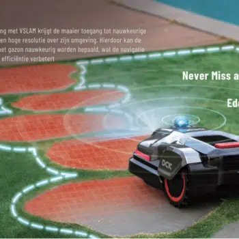 DCK Robotmaaier zonder draad – met 3D LiDAR, AI & slimme navigatie tot 2000 m² - DCK TERRAINA S - KDRM220 - Afbeelding 4