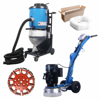 Vloerschuurmachine met stofafzuiging kopen