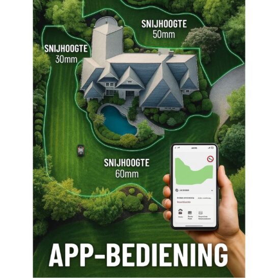 DCK KDRM107 Robotmaaier met perimeterdraad tot 1.000m2 (2)