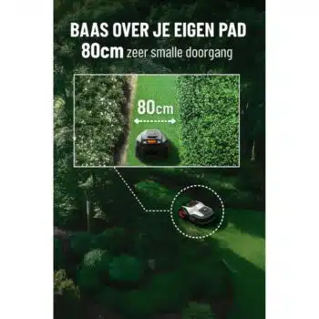 DCK KDRM107 Robotmaaier met perimeterdraad tot 1.000m2 (4)