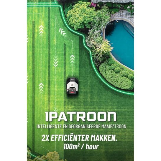 DCK KDRM107 Robotmaaier met perimeterdraad tot 1.000m2 (6)