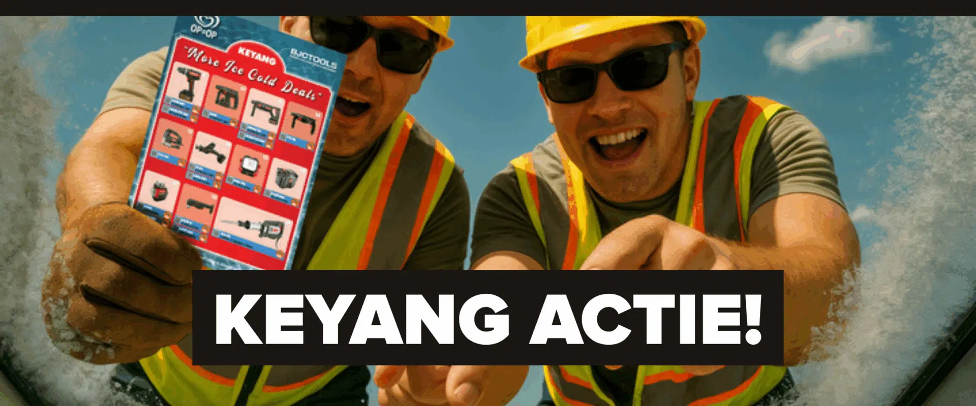 KEYANG ACTIE bij BJC Tools!