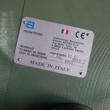 Gianni Bonza Kolomboormachine superCondor 40 A - BuitenKansje! – 2-toeren, 1,5/2,2 kW, 380 V - Afbeelding 7