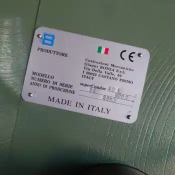 Gianni Bonza Kolomboormachine superCondor 40 A - BuitenKansje! – 2-toeren, 1,5/2,2 kW, 380 V - Afbeelding 7