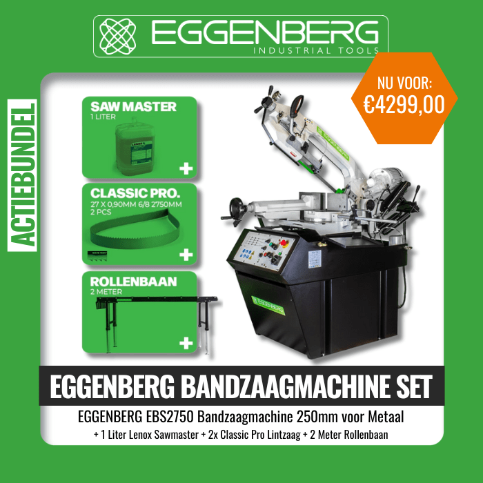 EGGENBERG BANDZAAGMACHINE SET